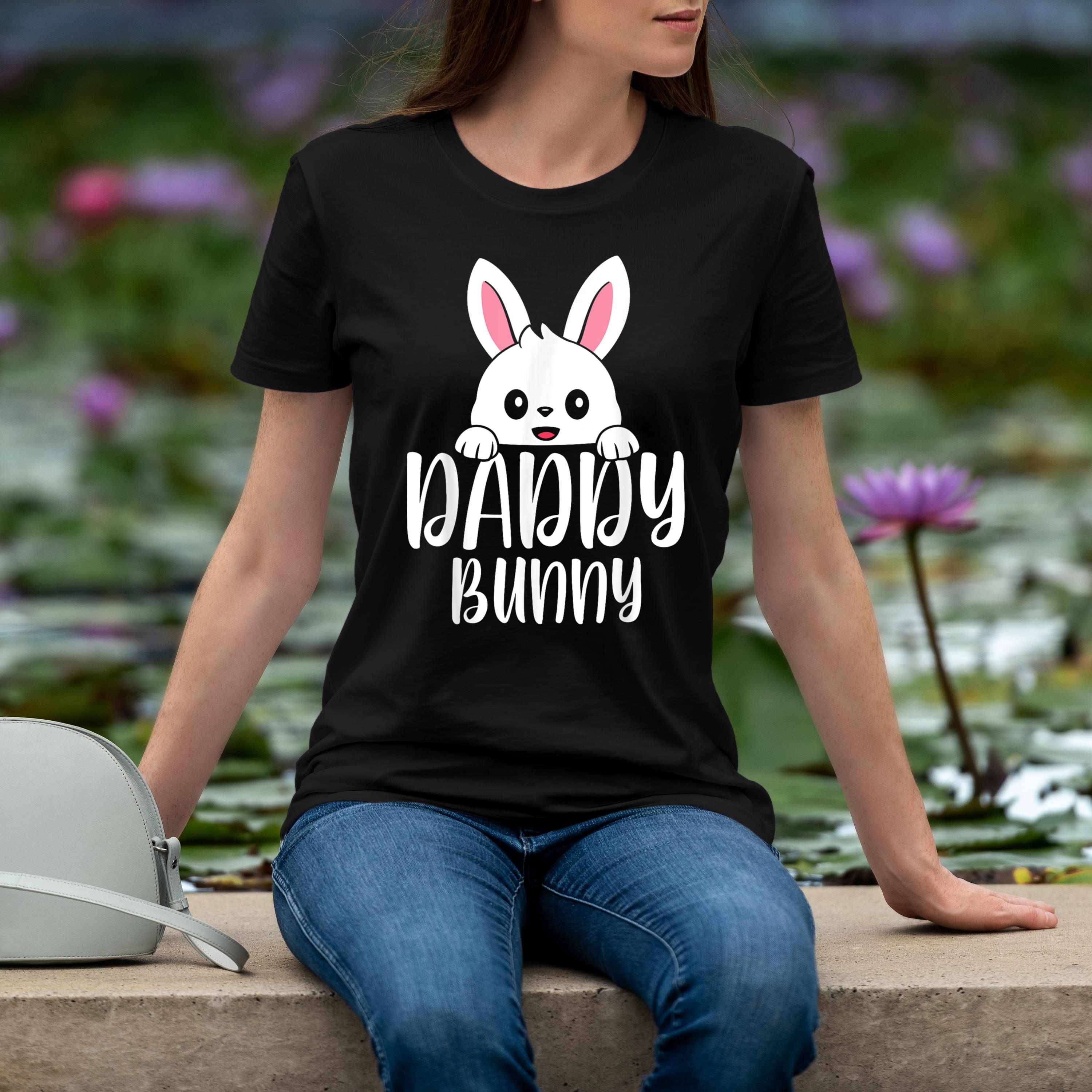 Daddy Bunny Cute Family Matching Easter Day Dad Shirt 